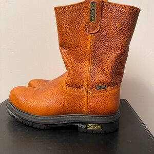 Cowtown Men's Rustic Orange Western Boots